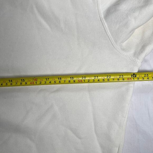 Stussy Size Large Hoodie Sweatshirt Beige Oversized Pullover Men's - Picture 6 of 8